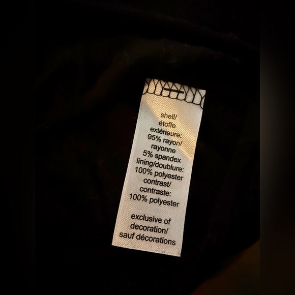 Maurice’s Elegant Black Women's Short Sleeve Top with Sequin Embellishment - Picture 8 of 8